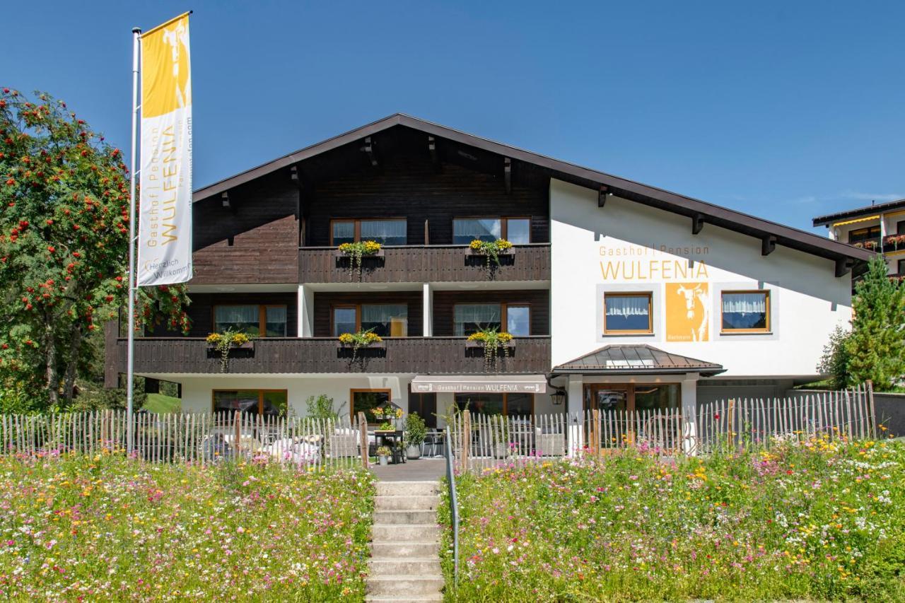 Gasthof-Pension Wulfenia Gargellen Exterior foto
